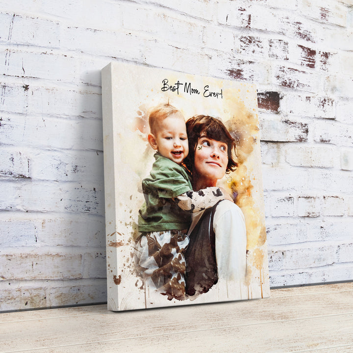 Custom Watercolor Portrait from Your Photo