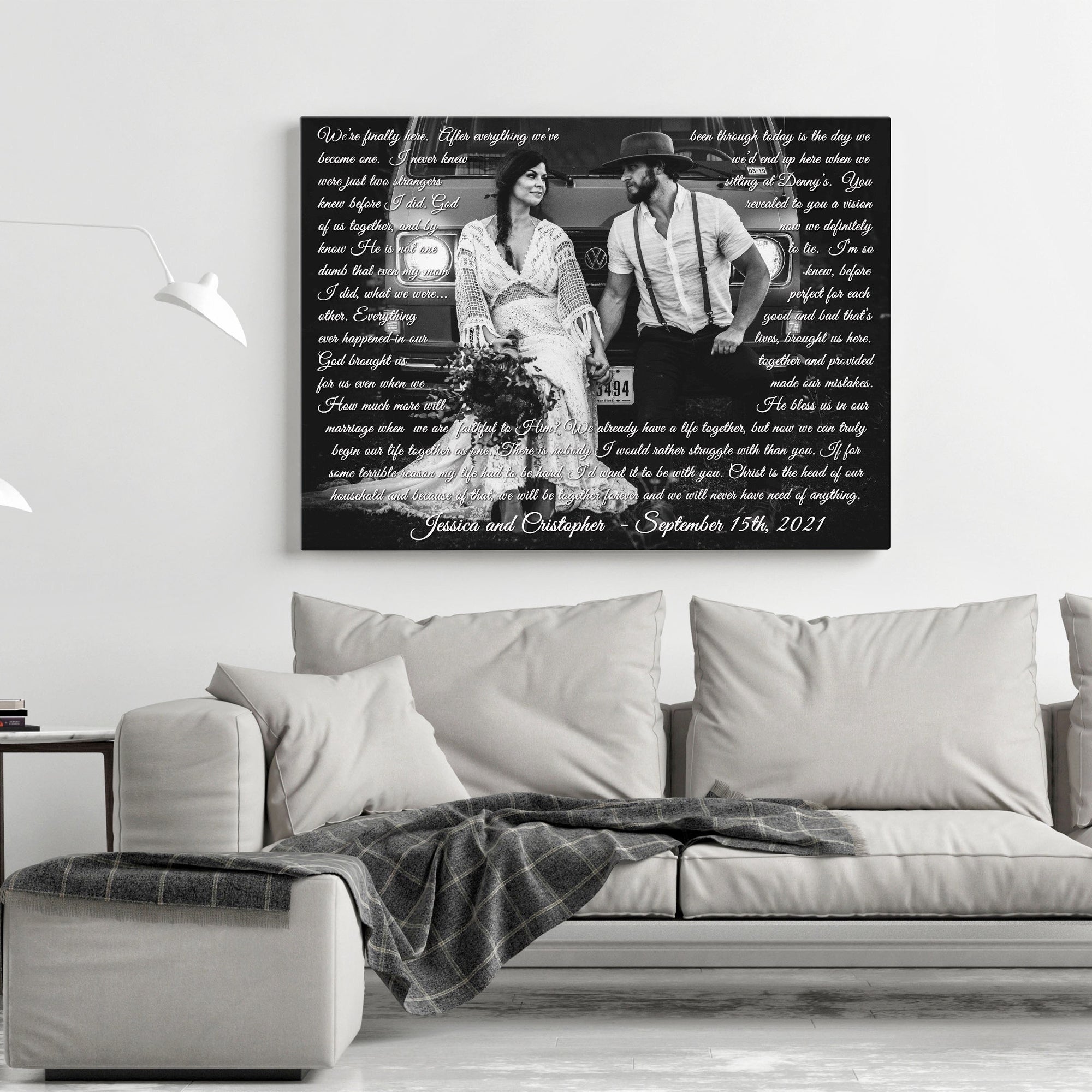 Just the Two of Us Print Home Decor Wall Art Bedroom Print 